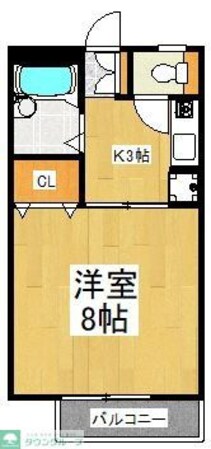 カレッタSの物件間取画像